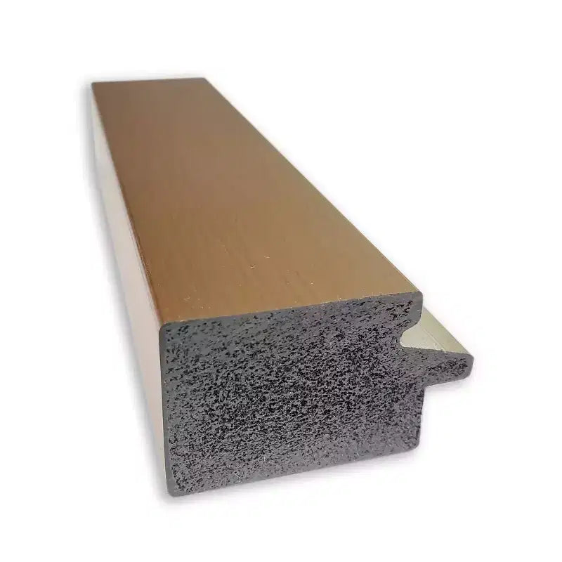 Specchio a figura intera incorniciato color oro sfumato 27" x 63"