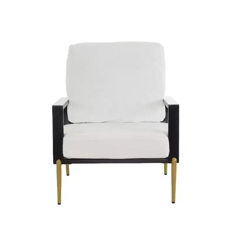 Poltrona Mid-Century Modern in Velluto con Telaio in Legno di Hevea