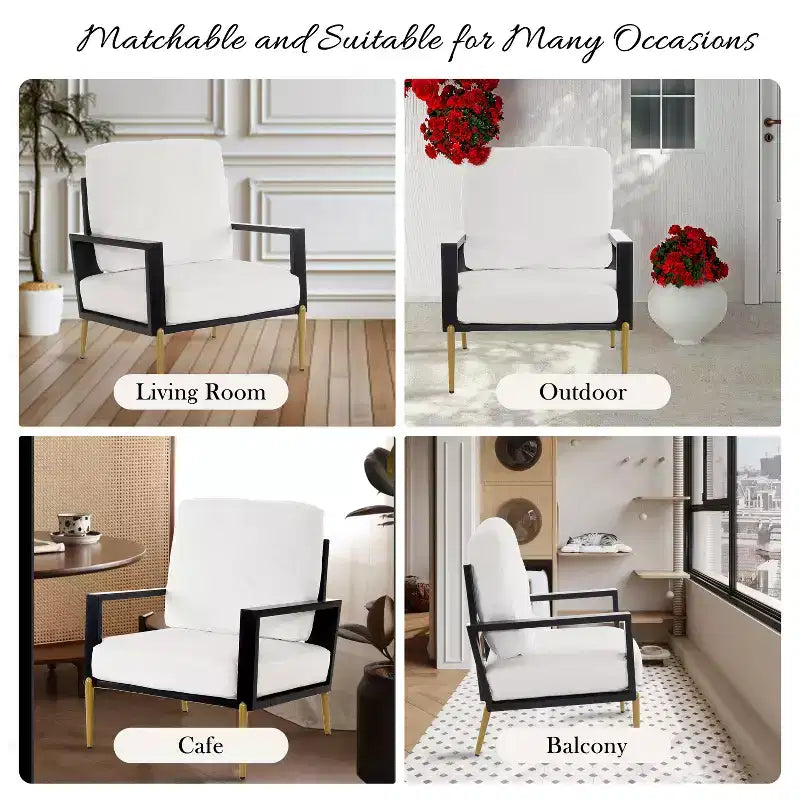 Poltrona Mid-Century Modern in Velluto con Telaio in Legno di Hevea