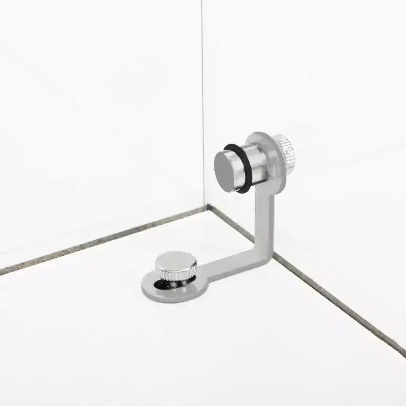 Vetrinetta in vetro temperato con striscia luminosa Bluetooth e ruote bloccabili