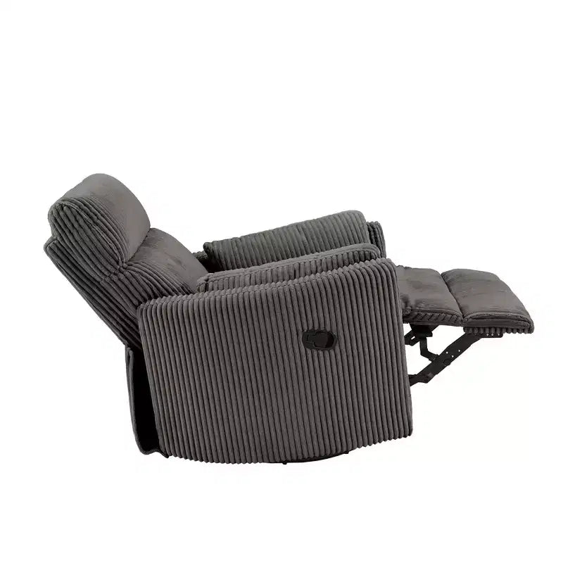 Poltrona reclinabile girevole manuale