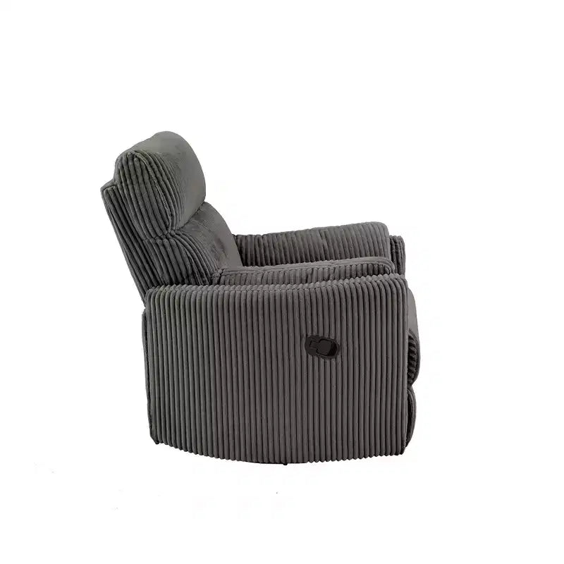 Poltrona reclinabile girevole manuale