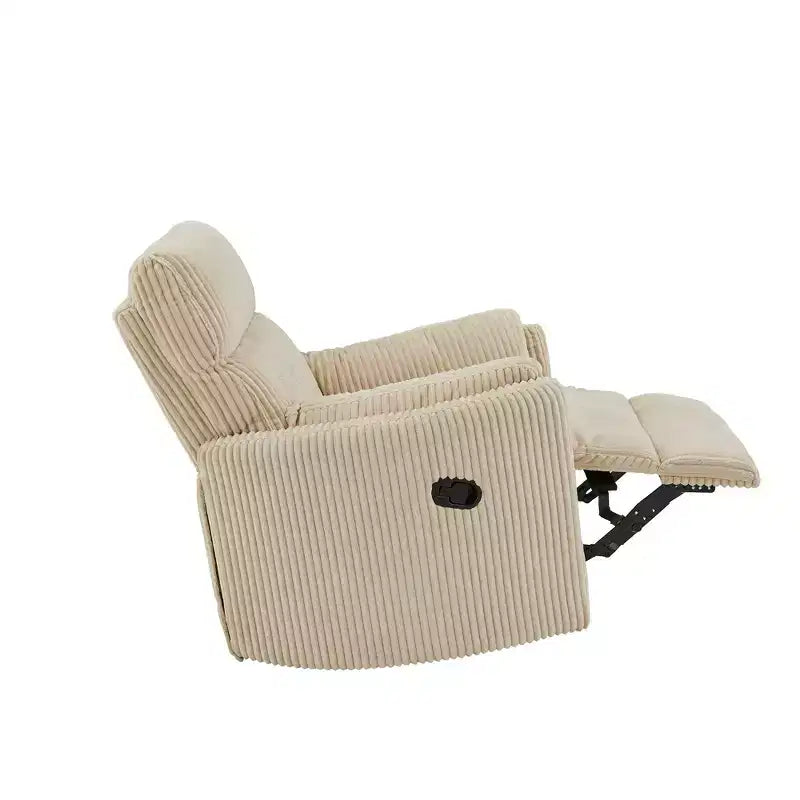 Poltrona reclinabile girevole manuale