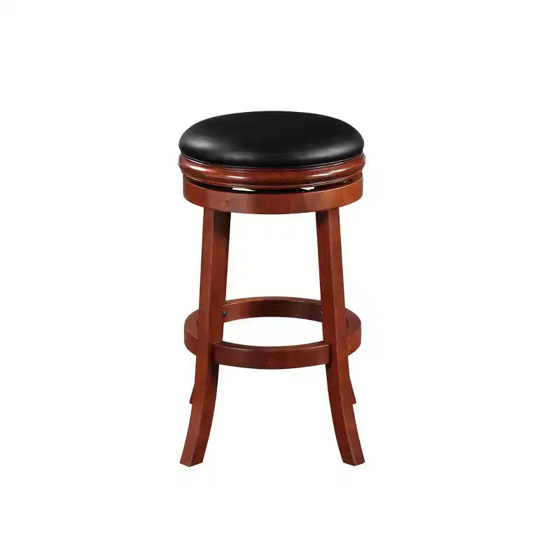 Sgabello da bar girevole senza schienale da 29" con seduta in similpelle