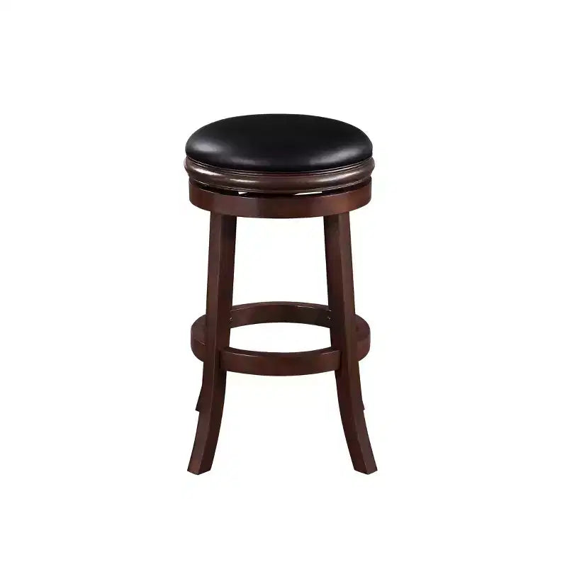 Sgabello da bar girevole senza schienale da 29" con seduta in similpelle